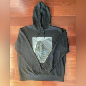 SALE H&M Black Hoodie with Geometric Design, size Medium